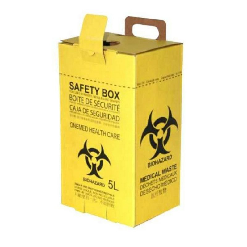 Jual Safety Box OneMed 5 Liter Paket Lengkap / Promo Murah Shopee ...