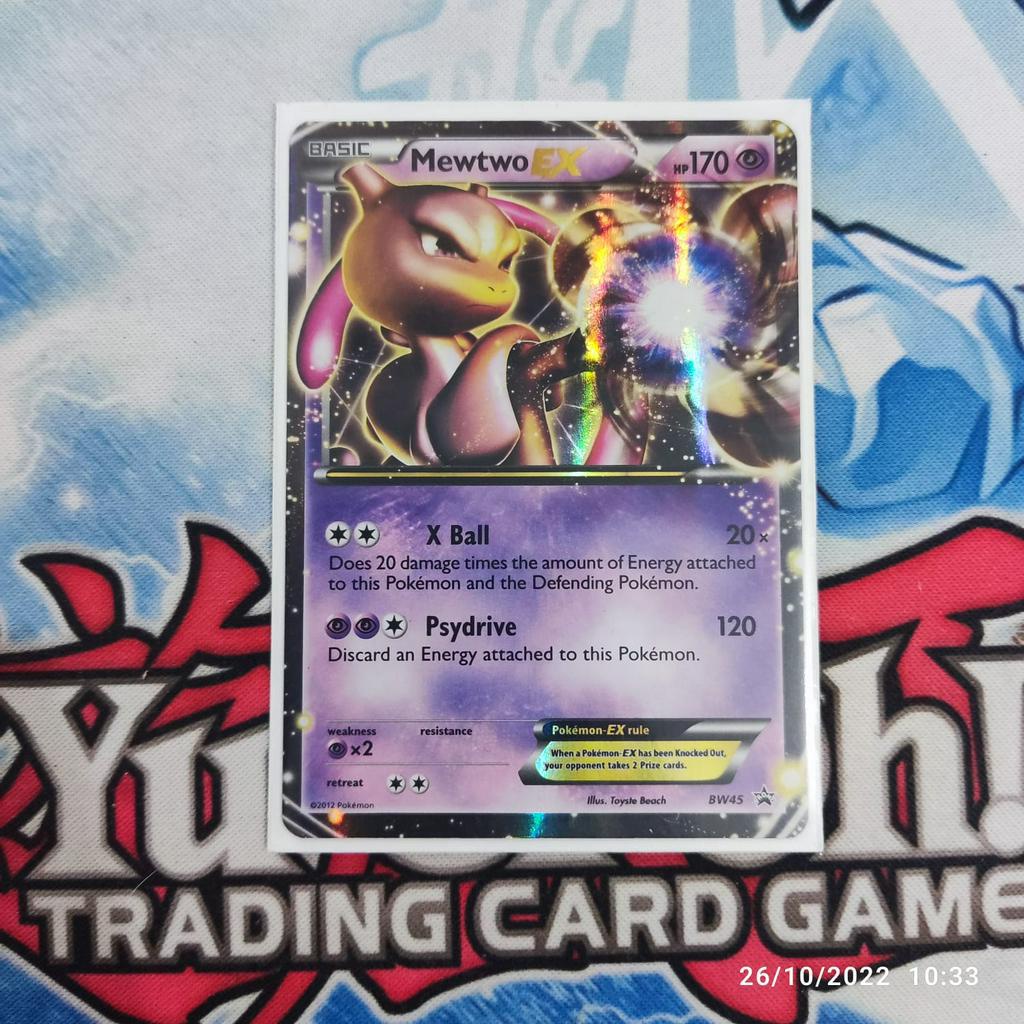 Jual Pokemon Mewtwo Ex BW45 Ultra Rare Original | Shopee Indonesia