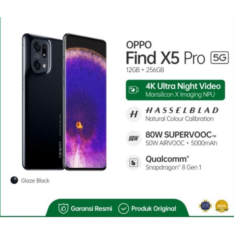 Oppo Hasselblad Camera Phone OPPO Find X5 Pro 5g 12/256gb