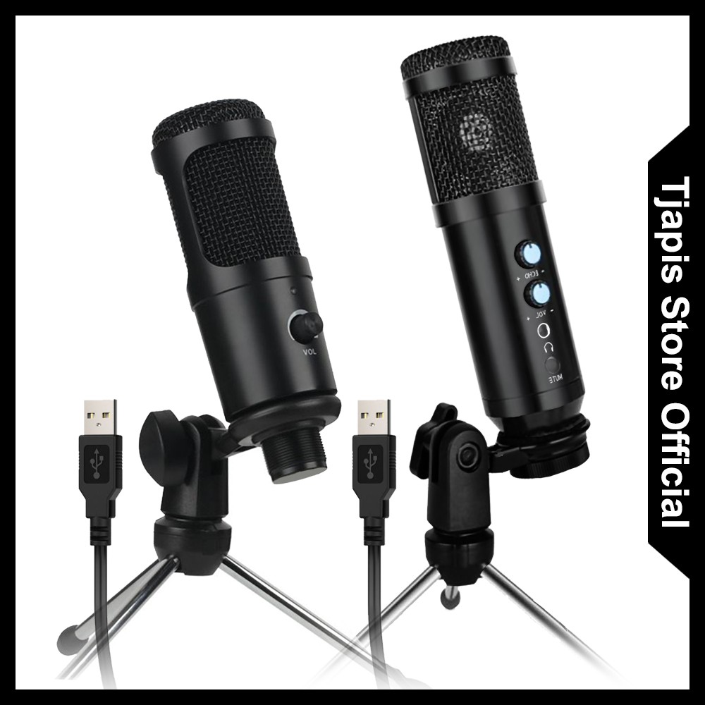 Jual MICROPHONE CONDENSER USB MIKROFON STUDIO WITH STAND UD800 UD