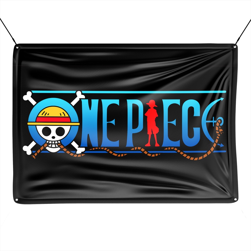 Jual Bendera One Piece Tapestry Fabric Anime Mugiwara Luffy READYSTOCK ...