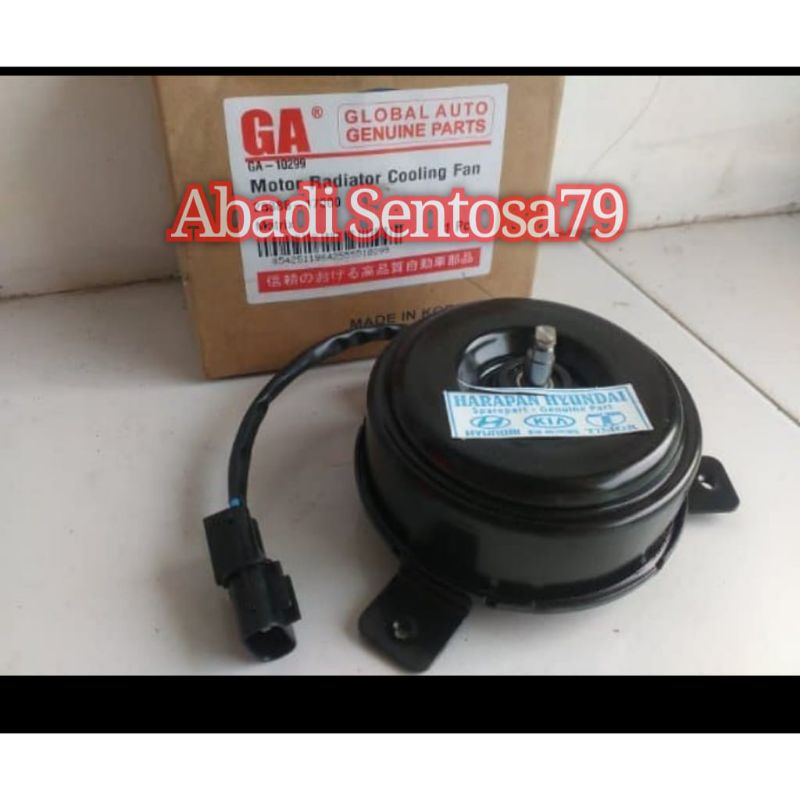 Jual Motor Fan Radiator Cooling Fan Hyundai Matrix Original Made in ...