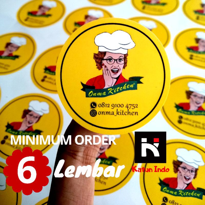 Jual CETAK STIKER LABEL + CUTTING PRINT FULL COLOUR UKURAN DAN BENTUK ...