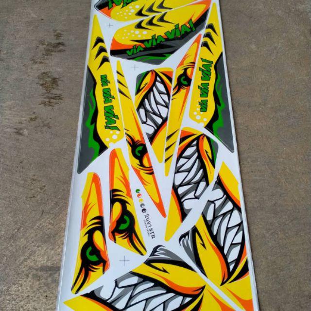 Jual Striping Vixion Old Variasi Lama Variasi Hiu Shark Via Via Shopee Indonesia 1970