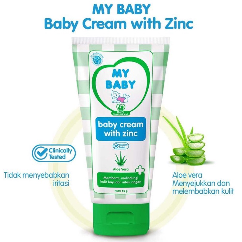 Jual My Baby Cream with Zinc 50 g | Shopee Indonesia