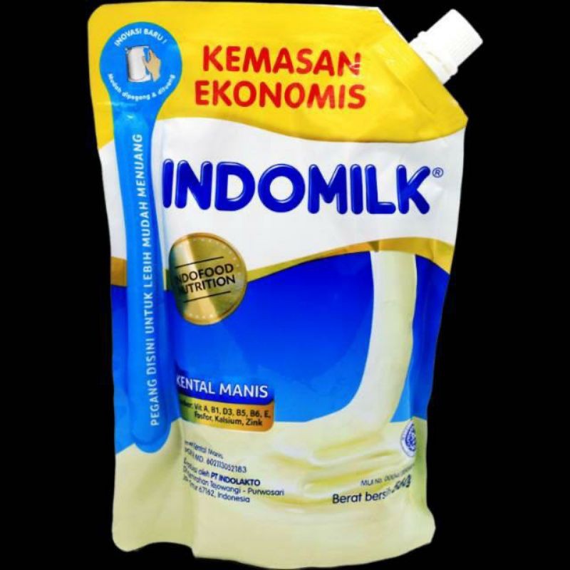 Jual Susu Kental Manis Indomilk Pouch 545ml murah 1 karton | Shopee