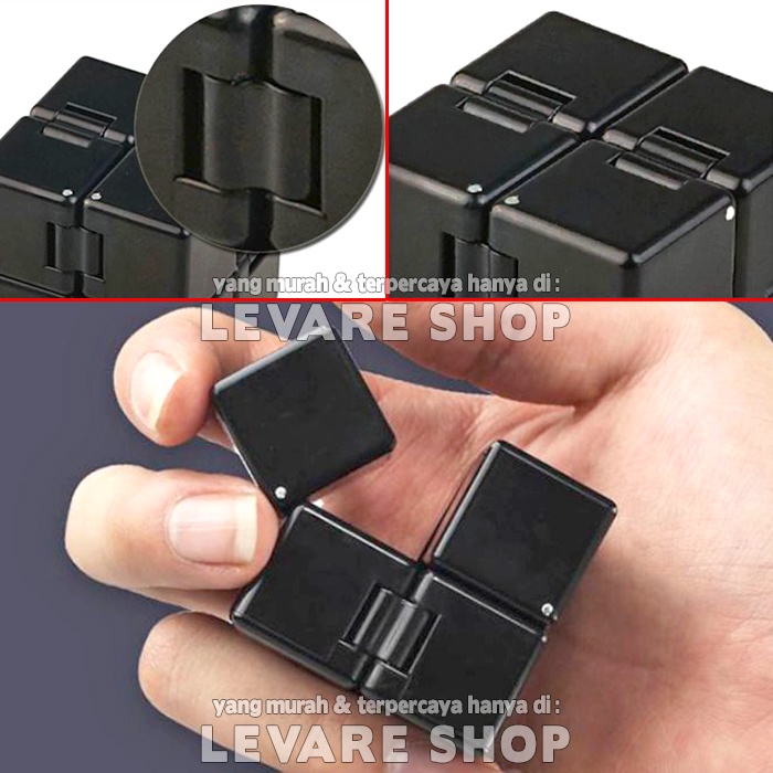 Jual Fidget Infinity Magic Cube Premium Rubik Mainan Toys Penghilang ...