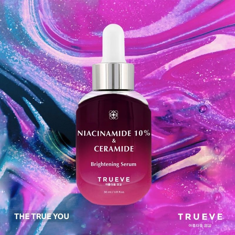 Jual TRUEVE NIACINAMIDE 10% & CERAMIDE Brightening Serum | Shopee Indonesia