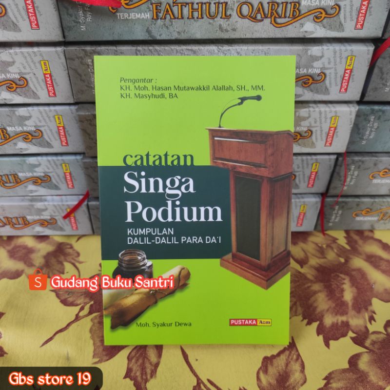 Jual Catatan Singa Podium Kumpulan Dalil Dalil Para Dai | Shopee Indonesia