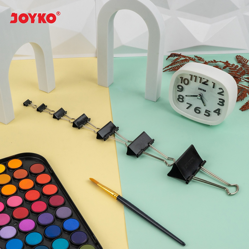 Binder Clip Klip Penjepit Kertas Joyko Black 105 ~ 155 (7)