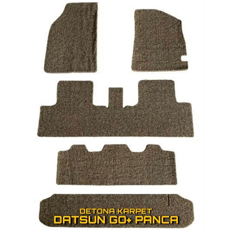 Jual KARPET MOBIL DATSUN GO dan GO+ panca/ KARPET BIHUN MIE FULLSET ...