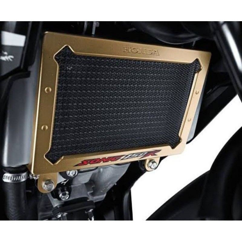 Jual Cover Radiator Sonic150 Original Honda Gold Emas | Shopee Indonesia