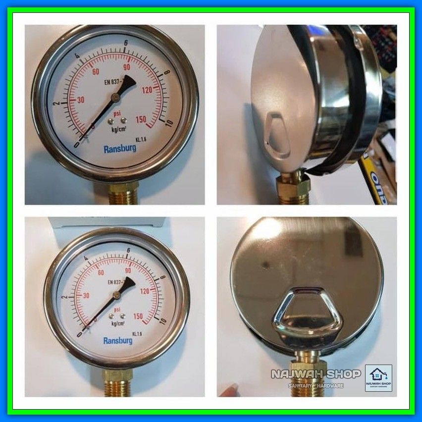 Jual Pressure Gauge RAS 3136 Ransburg 4