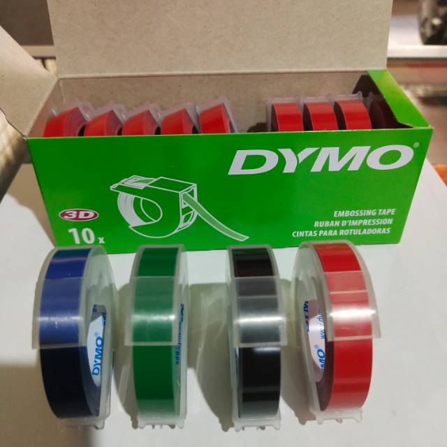 Jual Dymo emboss label tape | Shopee Indonesia