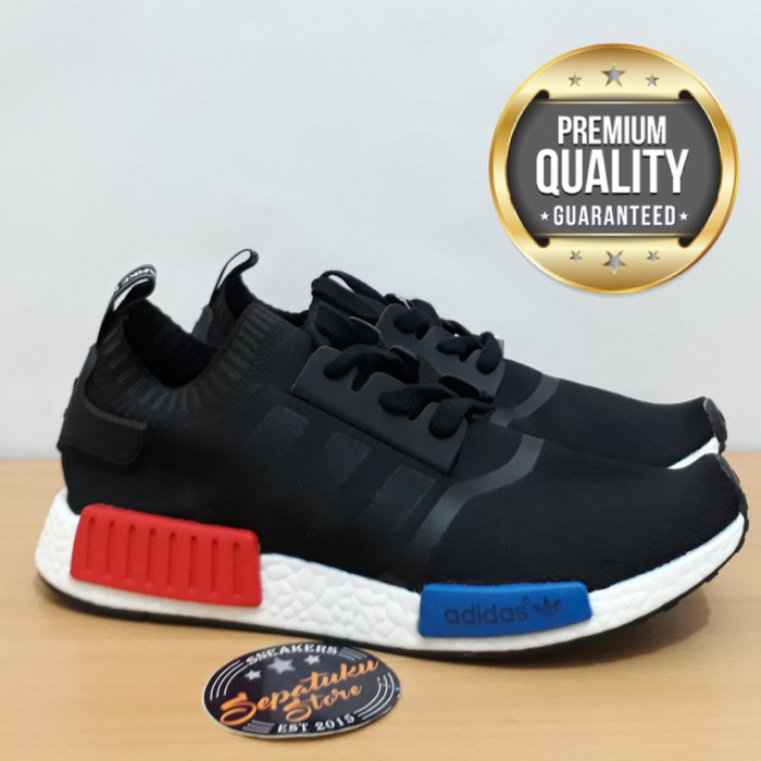 adidas nmd r1 triple black stlt