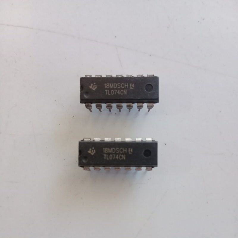 Jual IC TL 074 texas Instrument quad op am | Shopee Indonesia