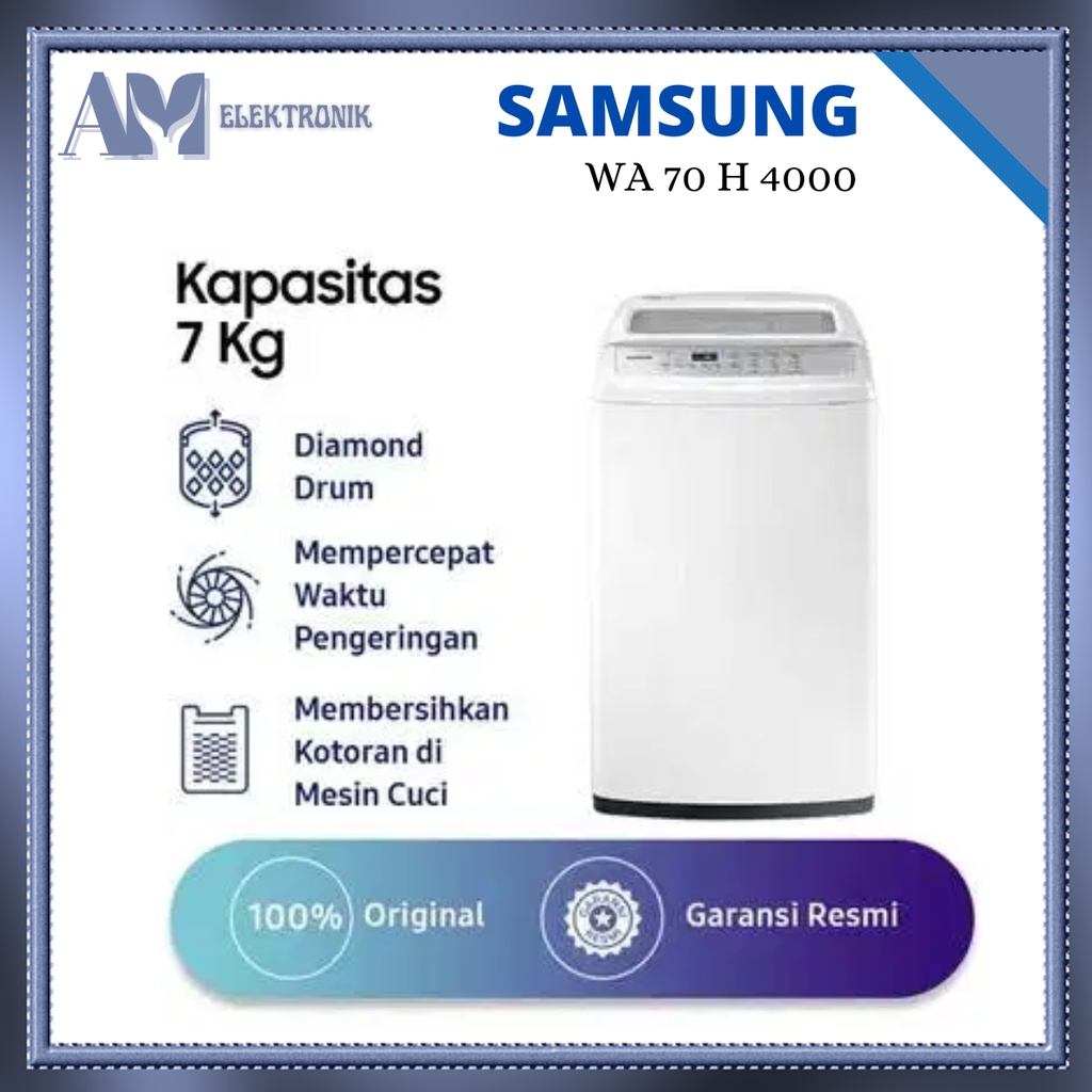 Jual MESIN CUCI SAMSUNG WA 75 H 4200 / 1 TABUNG 7 KG | Shopee Indonesia