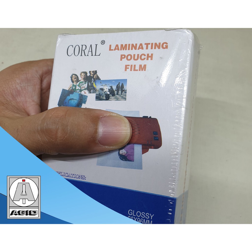 Jual ID Card Laminating Film Coral (laminating KTP) Shopee Indonesia