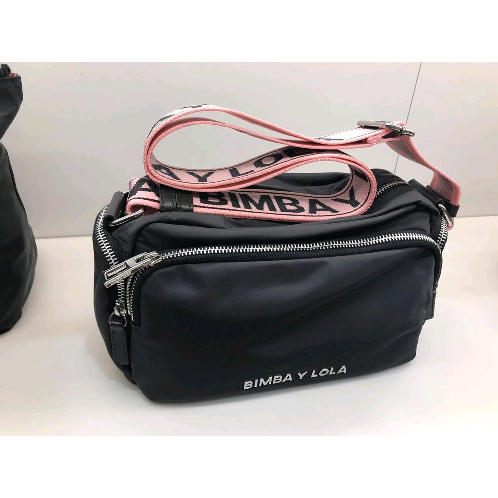 Tas Bimba Lola Y grey Pink ppv original