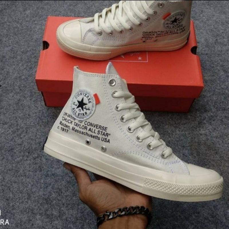 Jual converse 2025 x off white