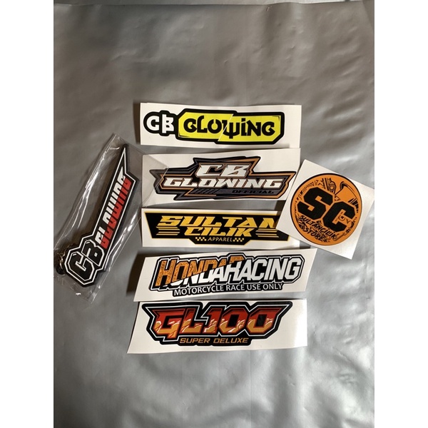 Jual Sticker stiker cb honda racing gl 100 cbglowing dll | Shopee Indonesia