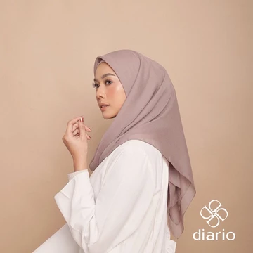 Diario Kerudung Segi Empat Paris Premium Plain Scarf Vol. 1