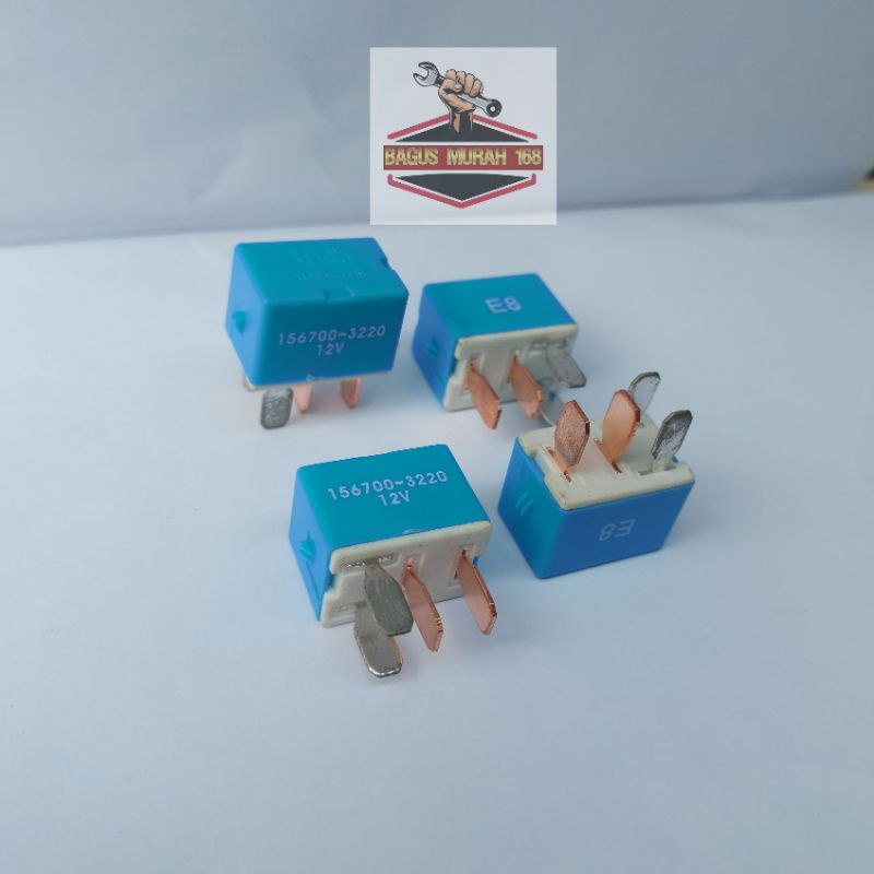 Jual Relay Rilei Riley Sekring Sekering Biru Kaki Pin Toyota Avanza