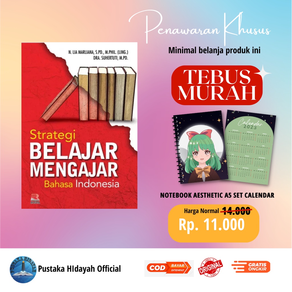 Jual Buku Strategi Belajar Mengajar Bahasa Indonesia - Lia Marliana ...