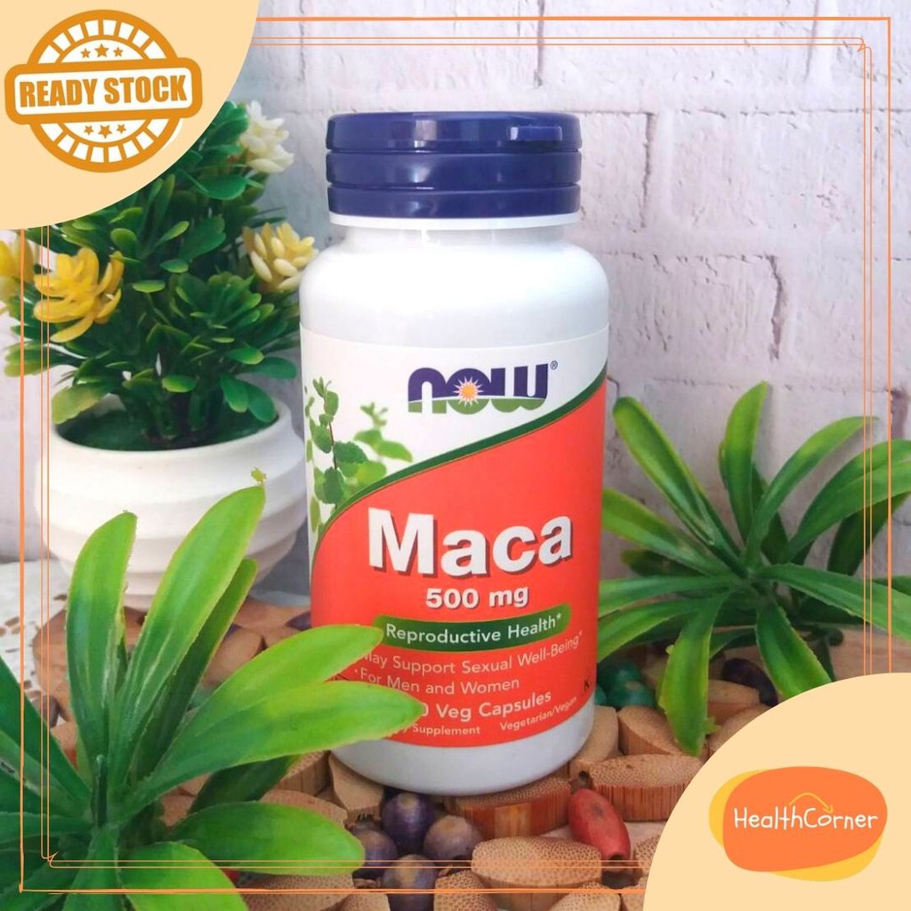 Jual NOW MACA 500 mg 100 Veg Caps | Shopee Indonesia