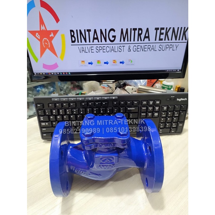 Jual CHECK VALVE UAP / LIFT CHECK VALVE AYVAZ CLV-50 DN40 PN16 1 1/2 ...