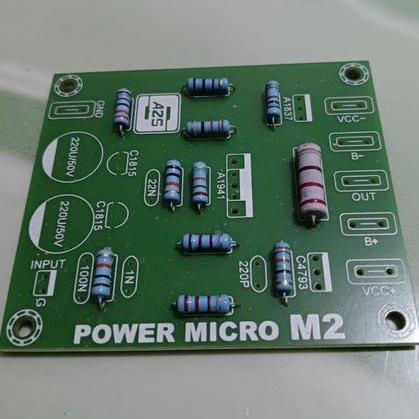 Jual Pcb power micro M2 + componen resistor | Shopee Indonesia