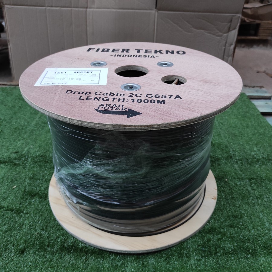 Jual DROPCORE FTTH 2 CORE 3 SELING / Kabel fiber optic 2 core 1000M ...