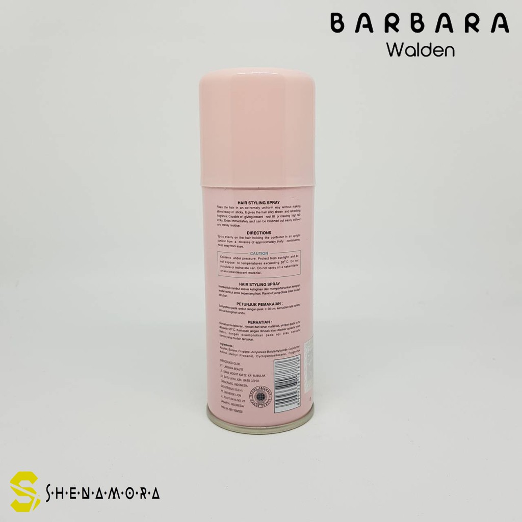 Jual Barbara Hair Spray Rambut | Extra Hold 150 ml | Shopee Indonesia