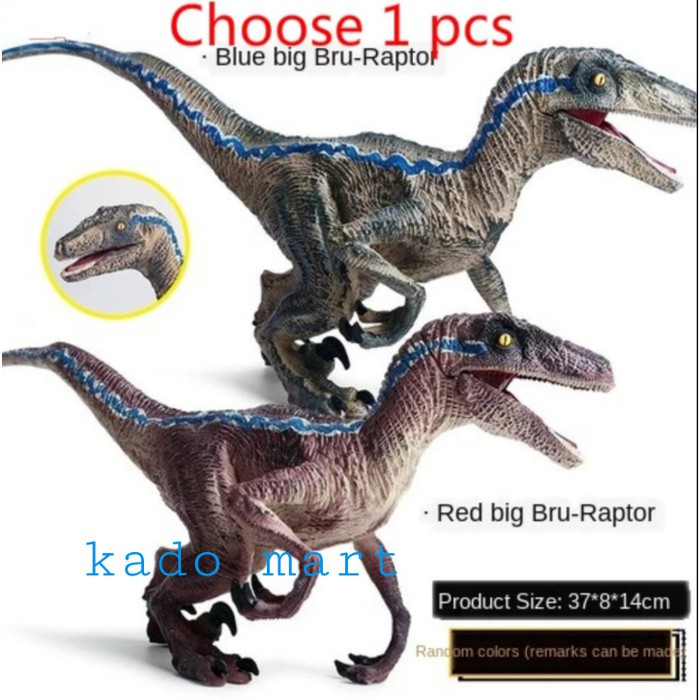 Jual Velociraptor Figure Dinosaurus Jurassic Raptor Besar Jumbo Shopee Indonesia