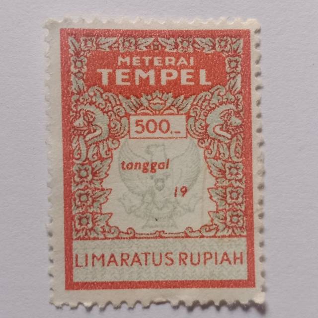 Jual Materai Tempel 500 Rupiah Original | Shopee Indonesia