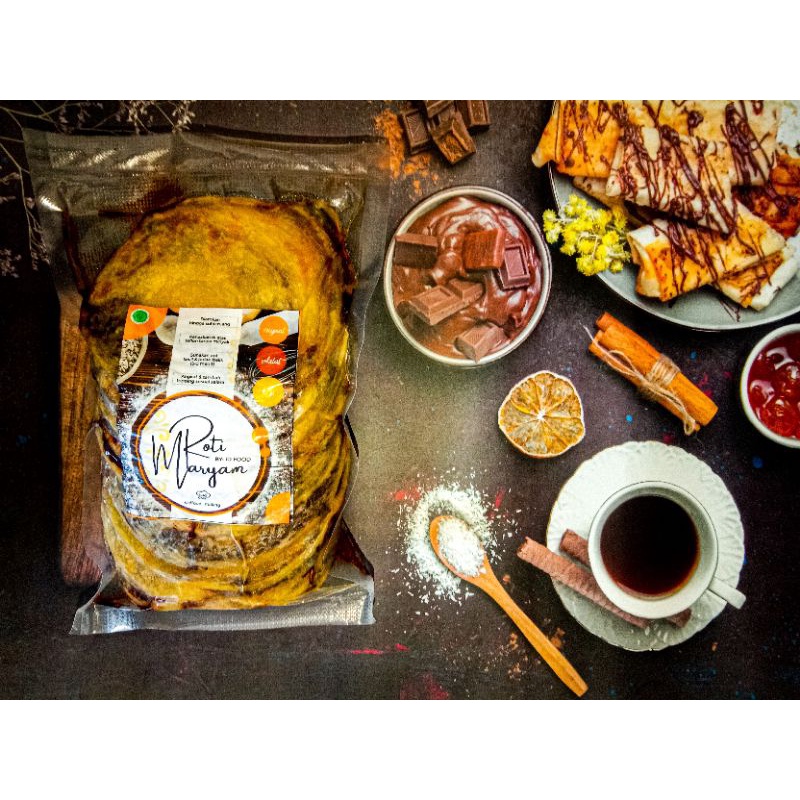 Jual roti maryam coklat lumer / Canai / roti frozen food By (ID FOOD ...