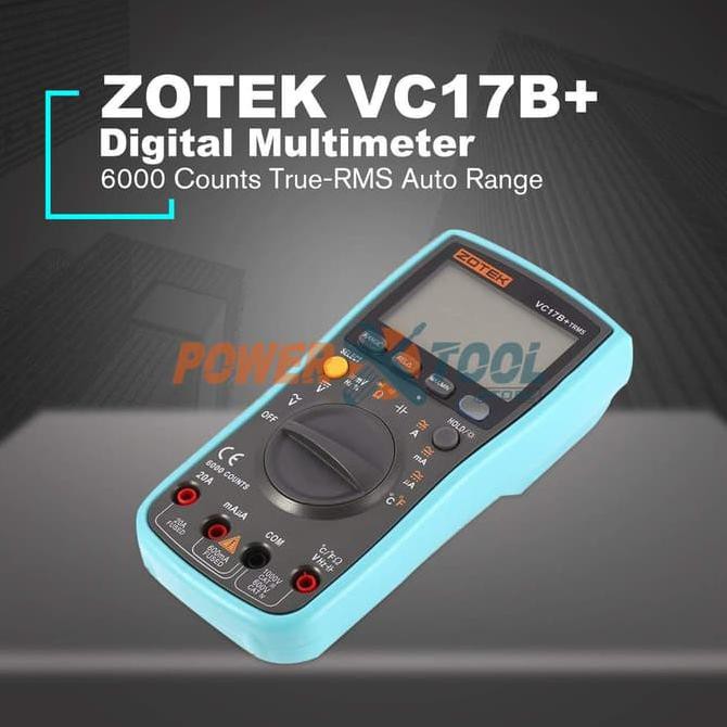 Jual ZOTEK MULTIMETER / AVOMETER DIGITAL / MULTITESTER DIGITAL (VC17B