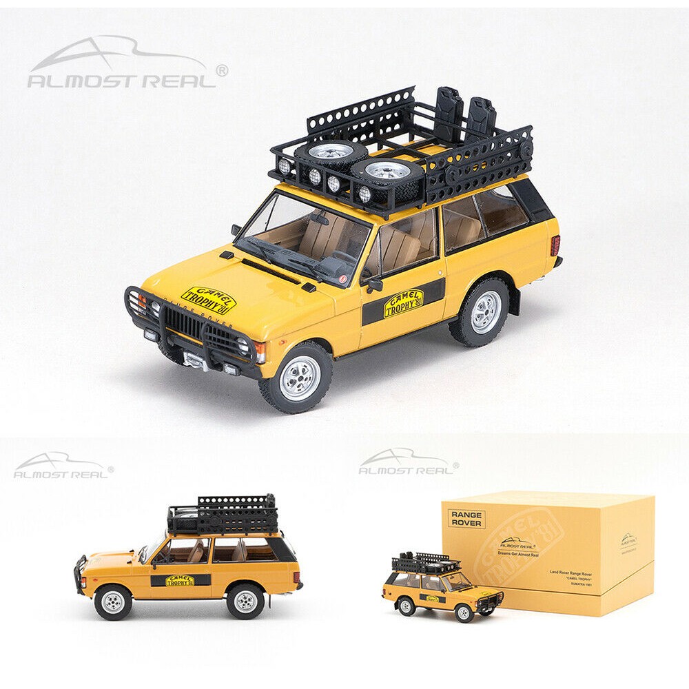 Jual Diecast Range Rover Camel Trophy Sumatera clean 1/43 by