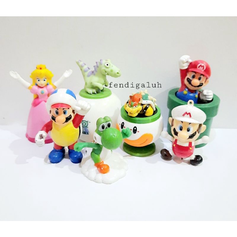 Jual Figure Mario Bross Original/ Figure/ Mainan/ Pajangan/ Mario Bross ...