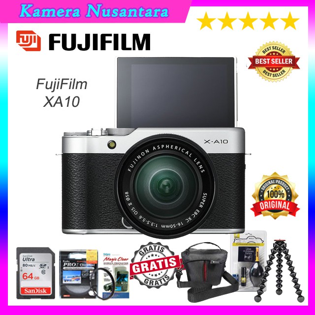 Jual FUJIFILM X-A10 / FUJI FILM XA10 / X-A10 KIT 16-50MM OIS II WIFI ...