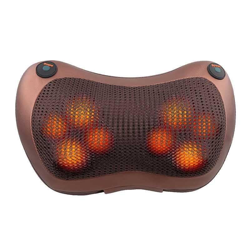 Jual Ruokey Bantal Pijat Shiatsu Neck Massage 8 Head 2 Button Cmh 8028 Shopee Indonesia