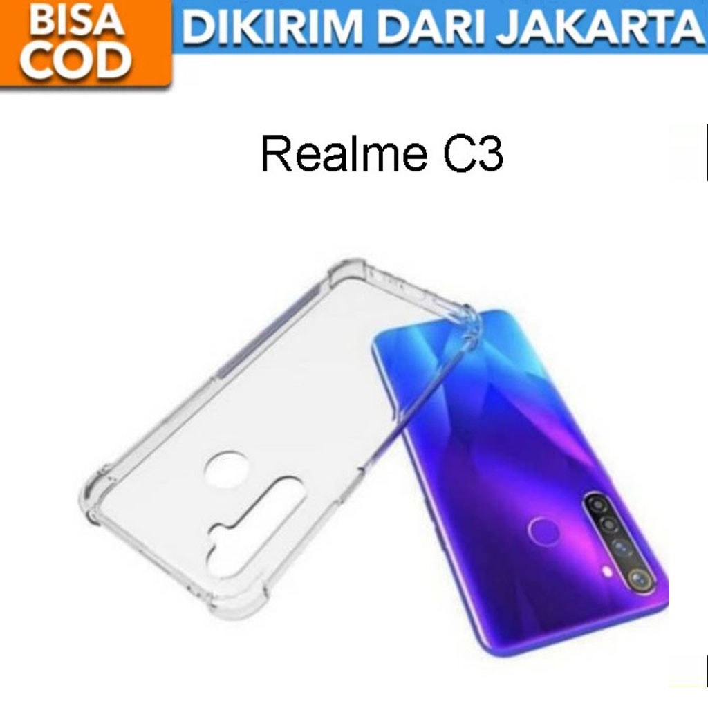 Jual Casing Realme C3 Anti crack SoftCase | Shopee Indonesia