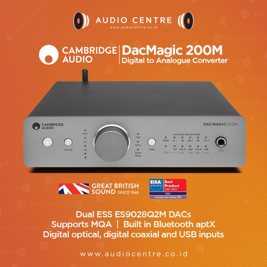 Jual Cambridge Audio DacMagic 200 Dac magic 200 DAC Digital Analog ...