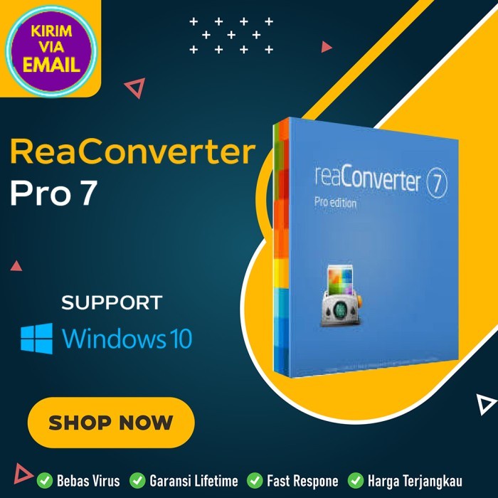 Jual Software Convert Gambar: ReaConverter Pro 7 Full Version [Win ...