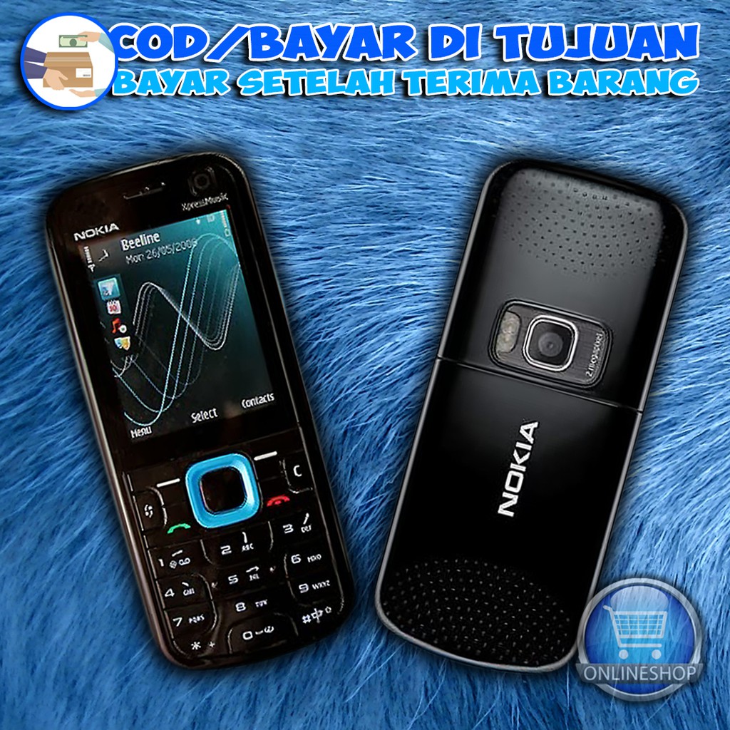 Jual Nokia 5320 XpressMusic Single Sim Klasik Unik Kamera Baterai Awet ...