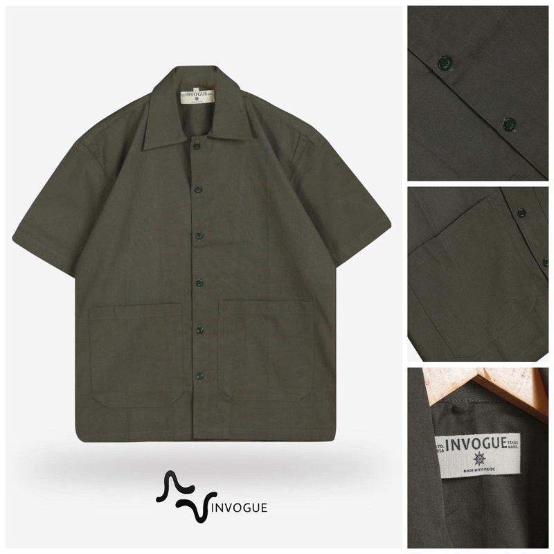 Jual INVOGUE KEMEJA OVERSIZED “ RASANA” | Shopee Indonesia