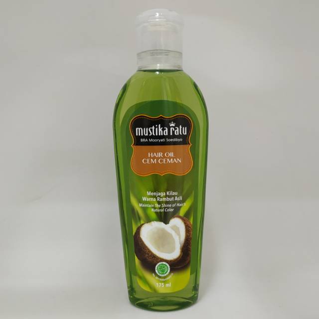 Jual MUSTIKA RATU HAIR OIL CEM CEMAN 175ml | Shopee Indonesia