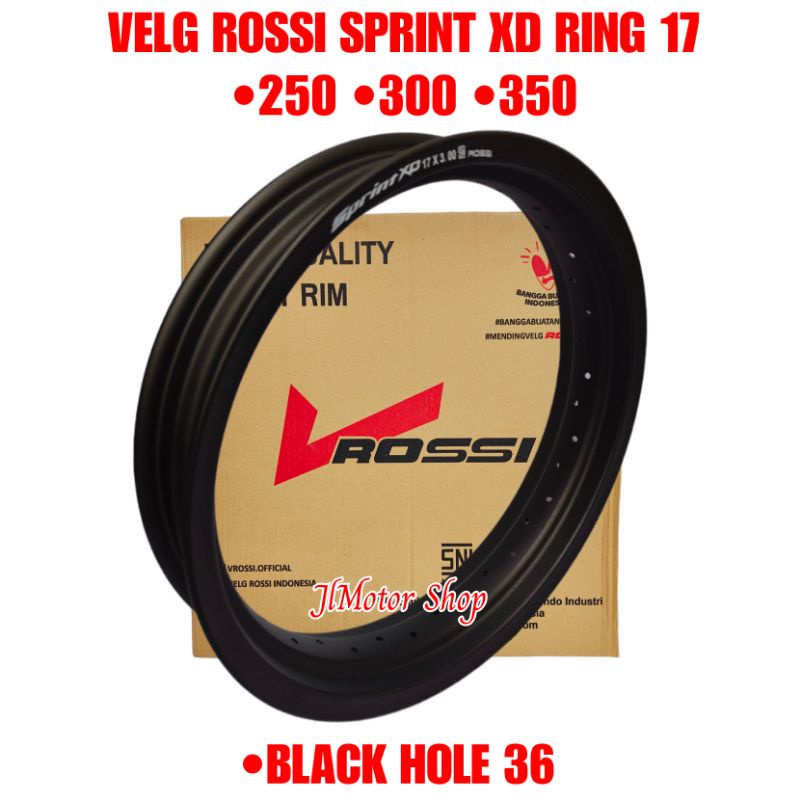 Jual PELEK VELG ROSSI RING 17 350 SPRINT XD LUBANG 36 - VELK VELG