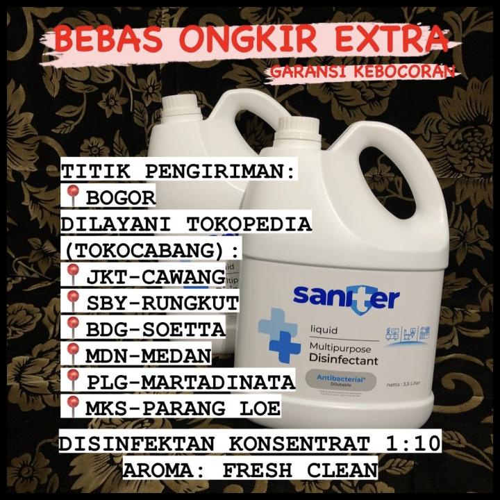 Jual Saniter Konsentrat Disinfectant Desinfektan Disinfektan 3,5L X 5 ...