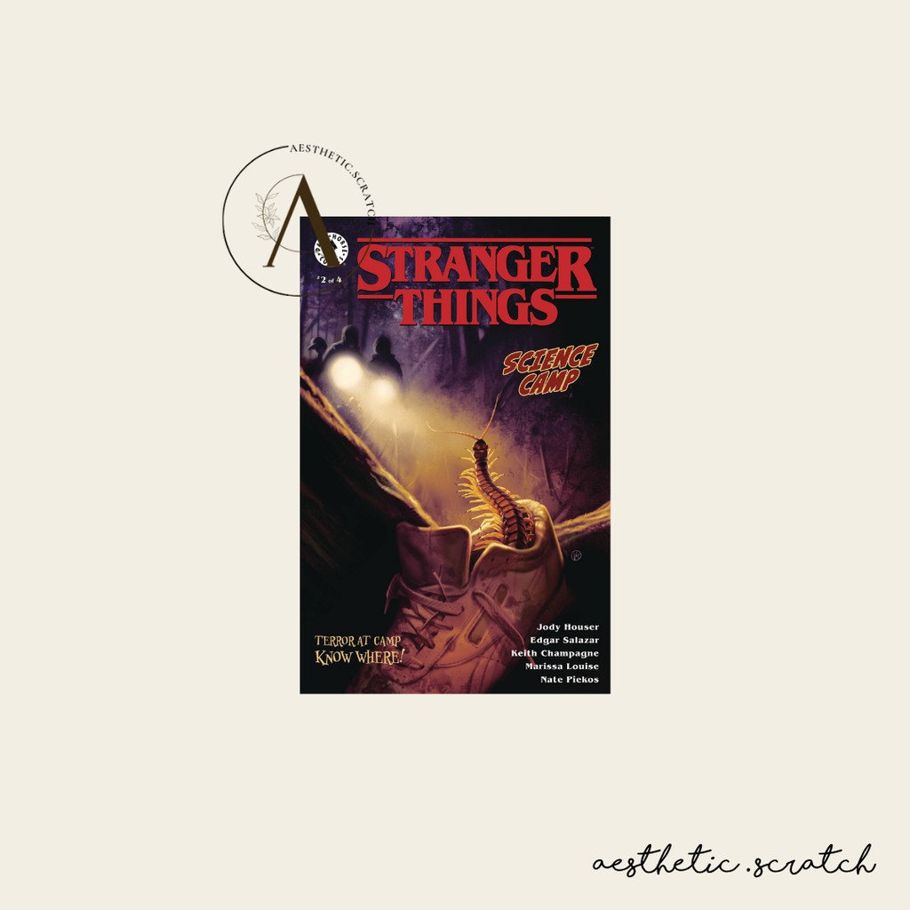 Jual ( aesthetic.scratch ) poster stranger things comic | Shopee Indonesia